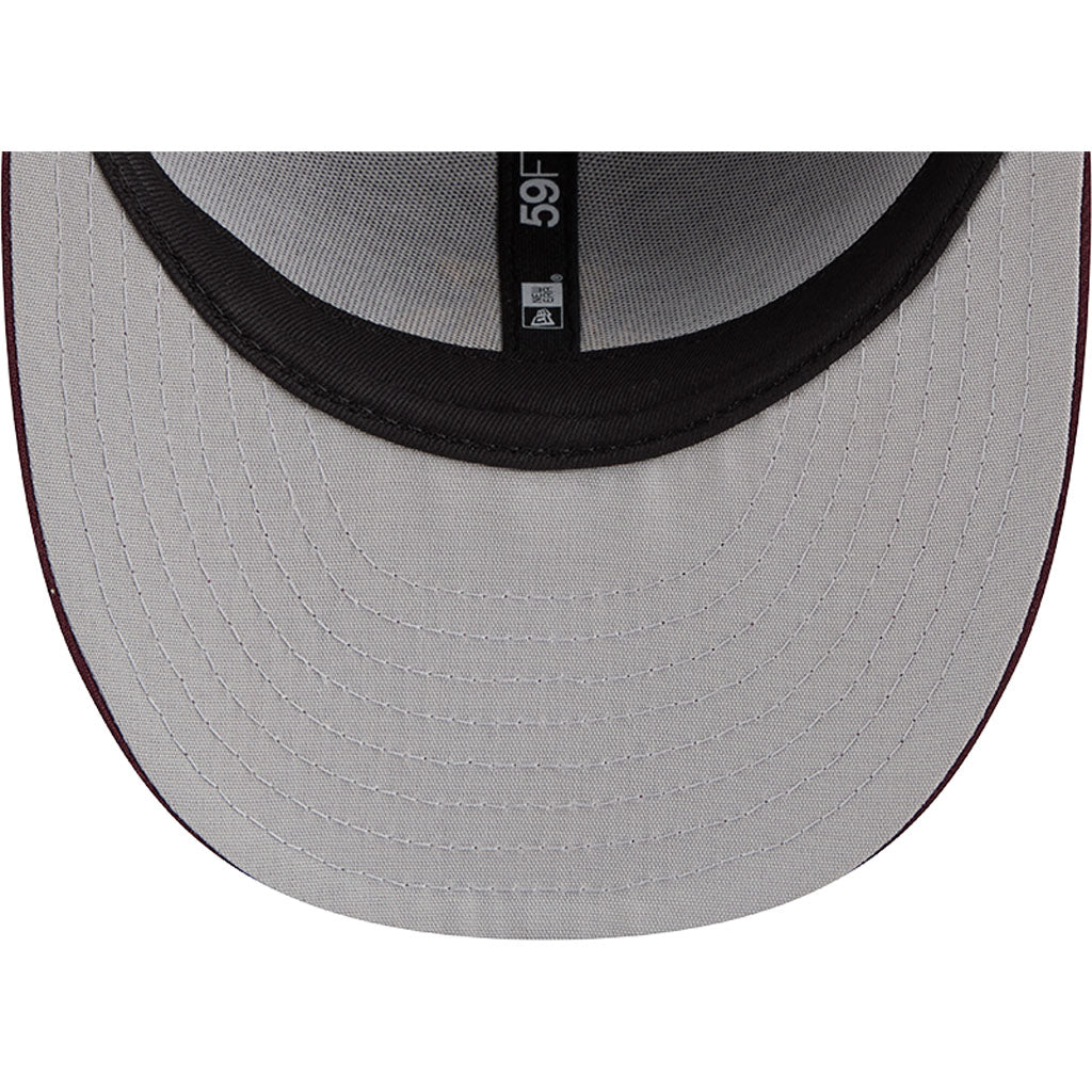 NCAA Arizona State Sun Devils New Era 2026 Onfield Baseball Low Profile 59FIFTY Fitted Hat - Maroon