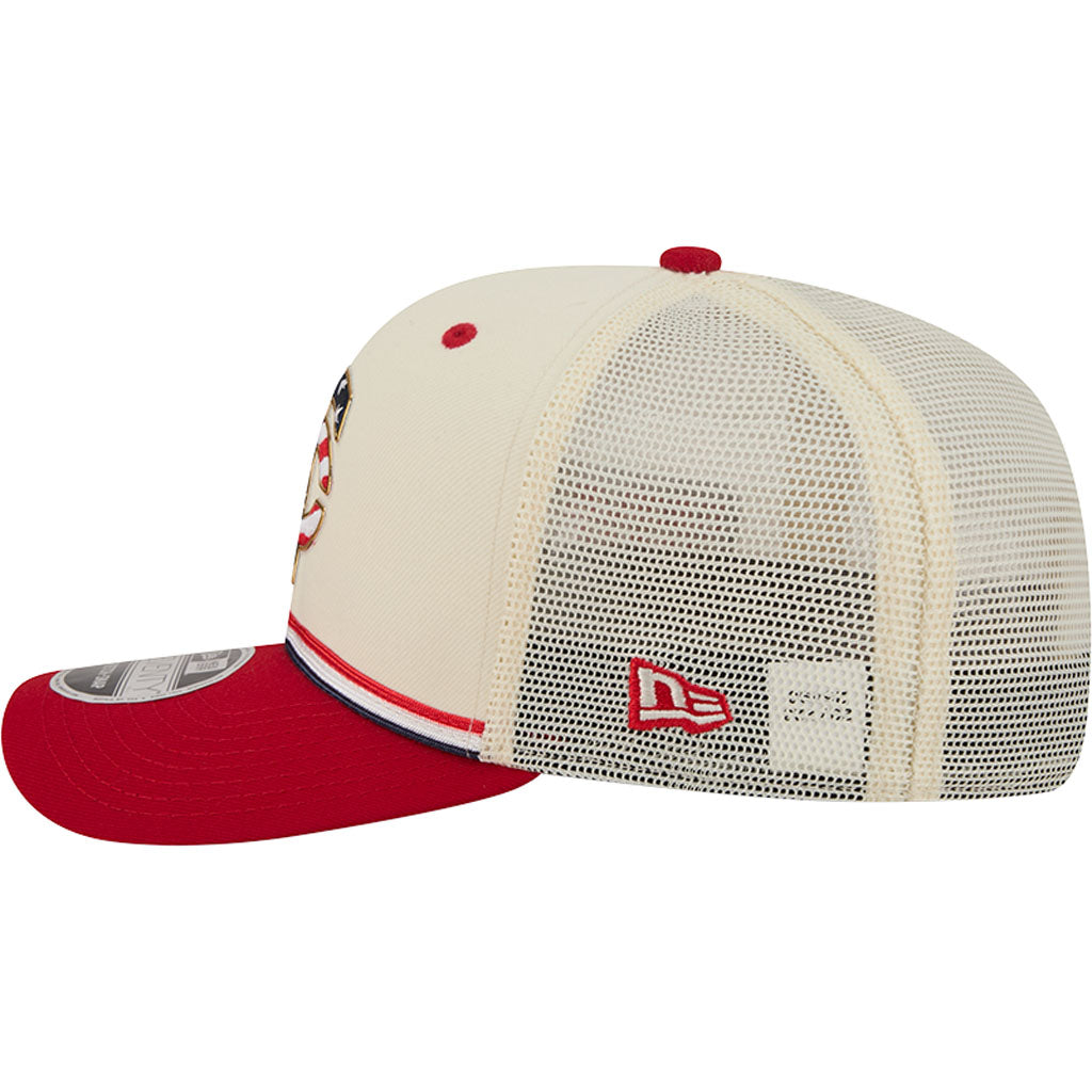 MLB Minnesota Twins New Era 2026 4th of July 9SEVENTY Stretch Snapback Hat - Cream