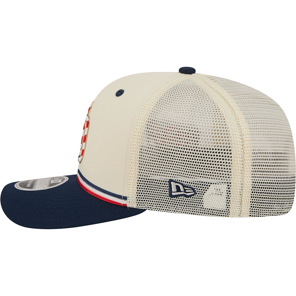MLB San Diego Padres New Era 2026 4th of July 9SEVENTY Stretch Snapback Hat - Cream