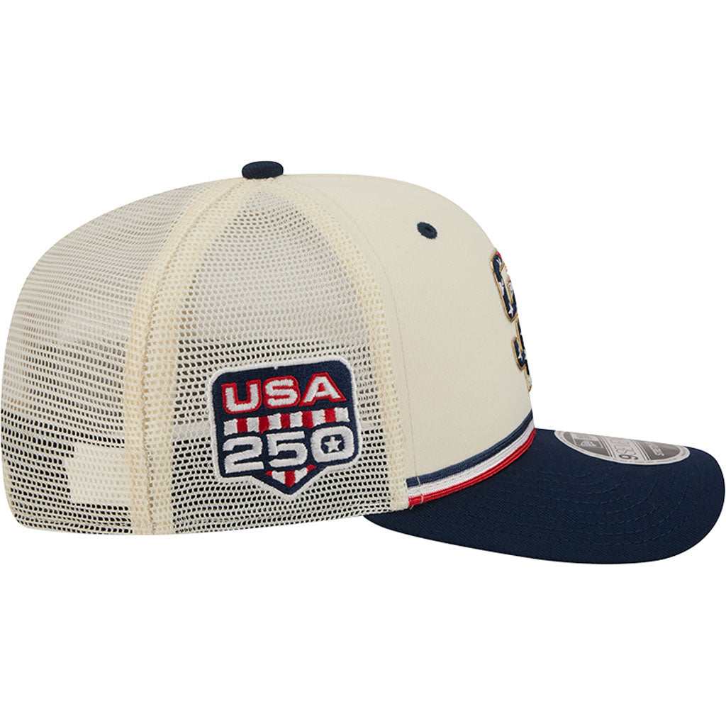 MLB San Diego Padres New Era 2026 4th of July 9SEVENTY Stretch Snapback Hat - Cream