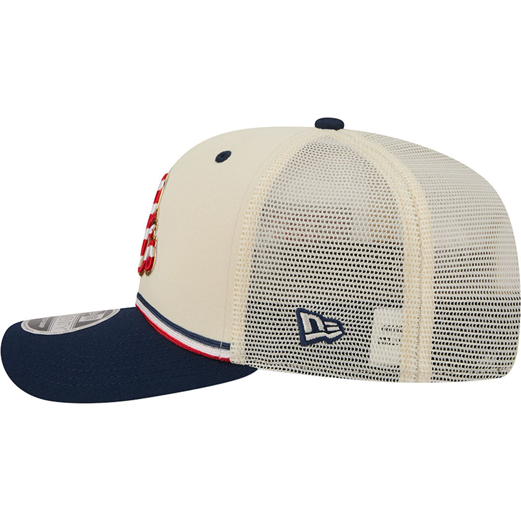MLB Baltimore Orioles New Era 2026 4th of July 9SEVENTY Stretch Snapback Hat - Cream