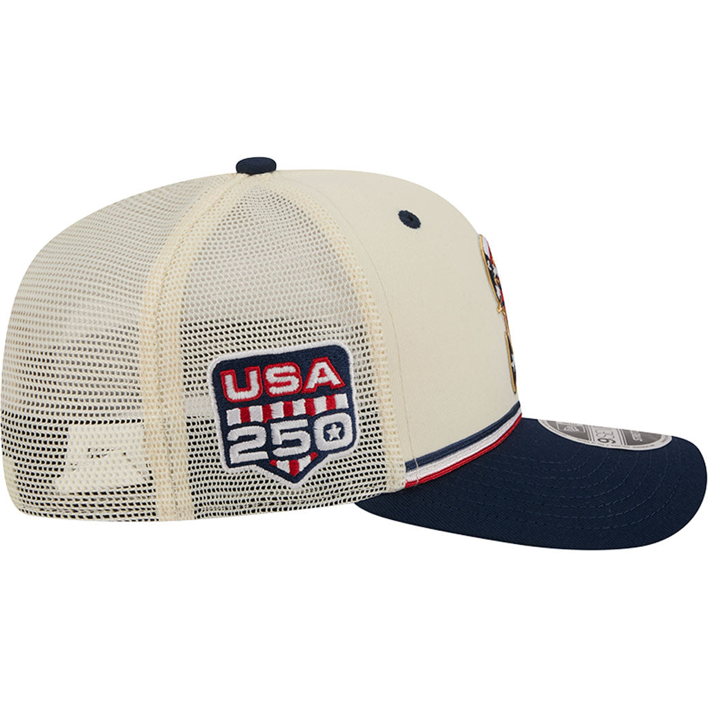 MLB Seattle Mariners New Era 2026 4th of July 9SEVENTY Stretch Snapback Hat - Cream