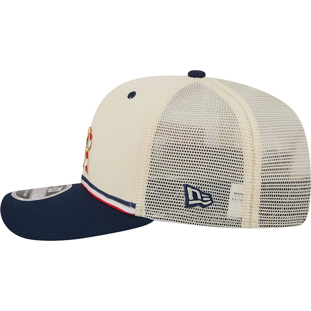 MLB Colorado Rockies New Era 2026 4th of July 9SEVENTY Stretch Snapback Hat - Cream