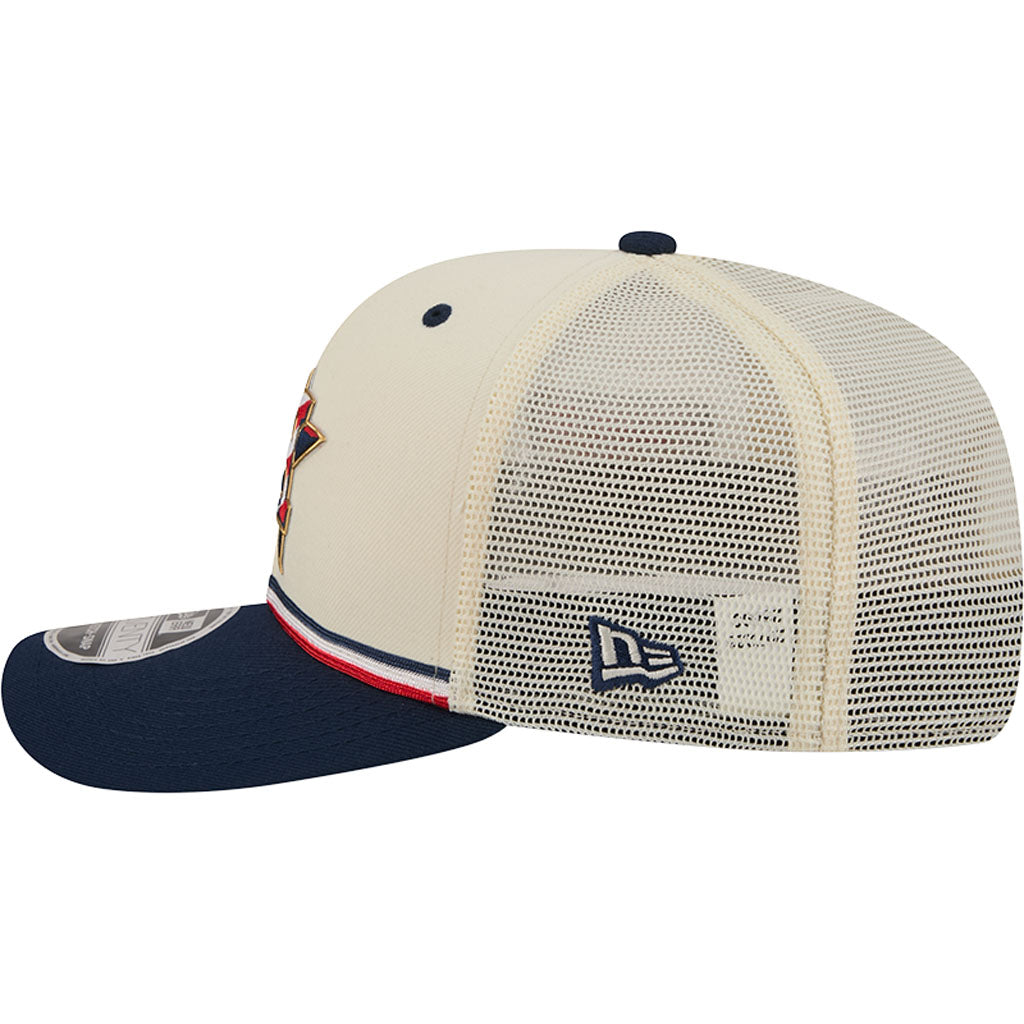 MLB Houston Astros New Era 2026 4th of July 9SEVENTY Stretch Snapback Hat - Cream