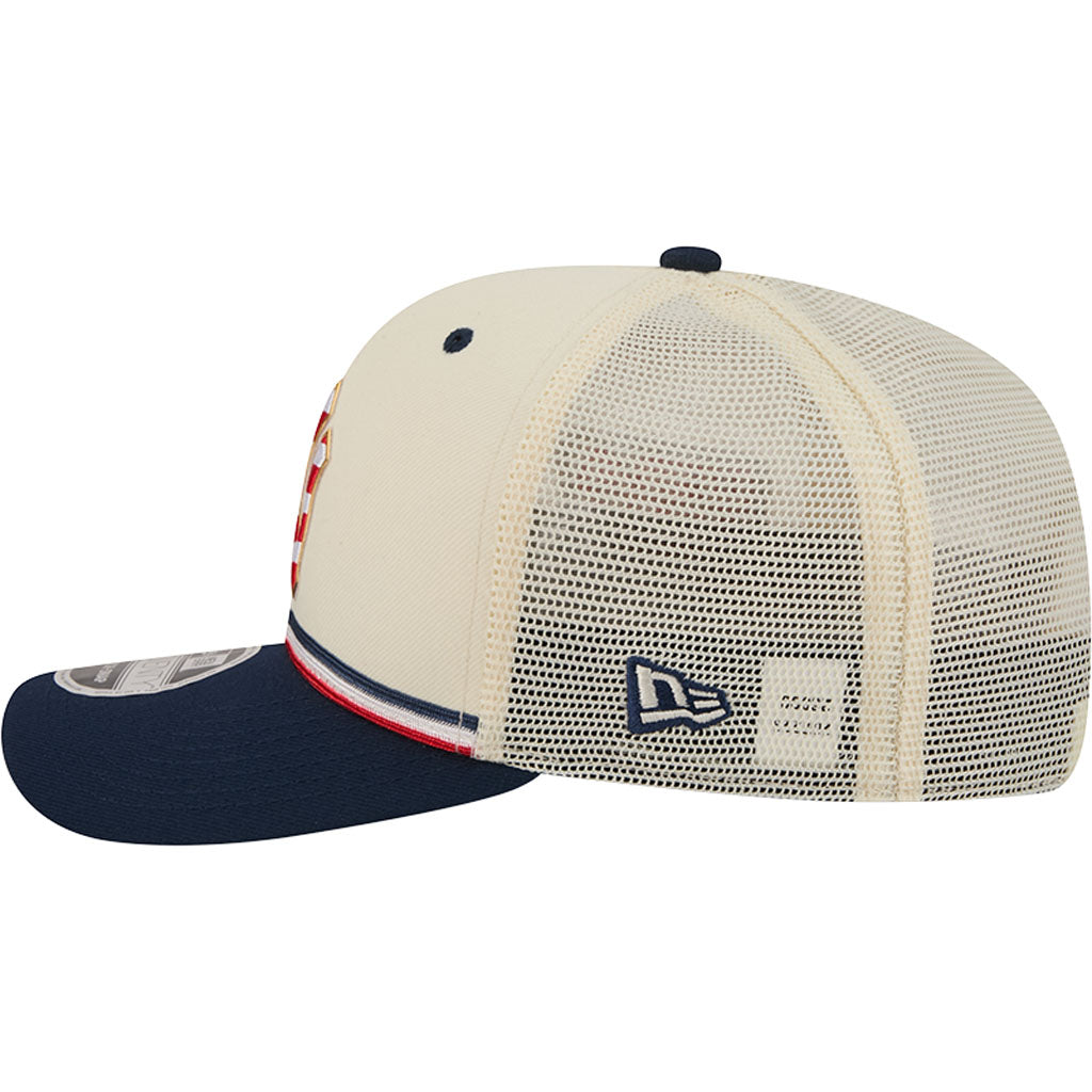 MLB New York Yankees New Era 2026 4th of July 9SEVENTY Stretch Snapback Hat - Cream