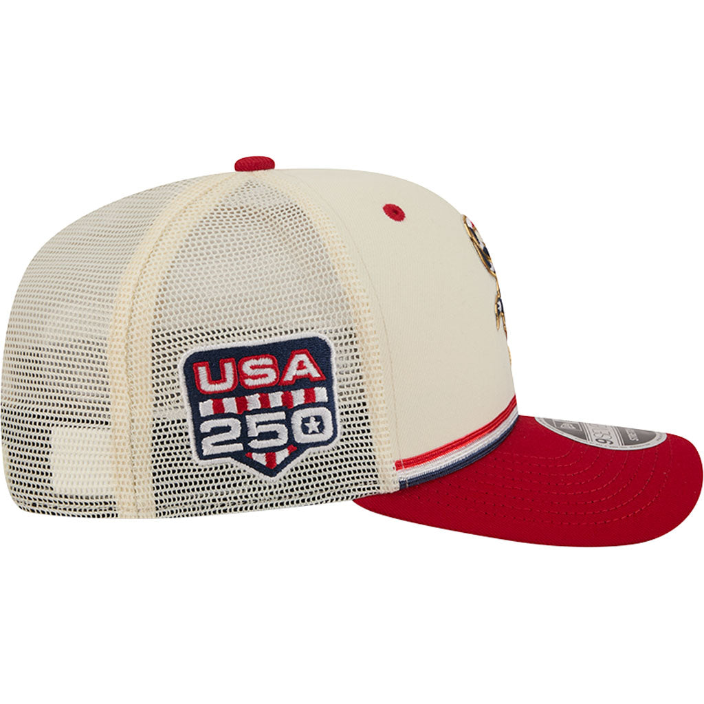 MLB Chicago White Sox New Era 2026 4th of July 9SEVENTY Stretch Snapback Hat - Cream