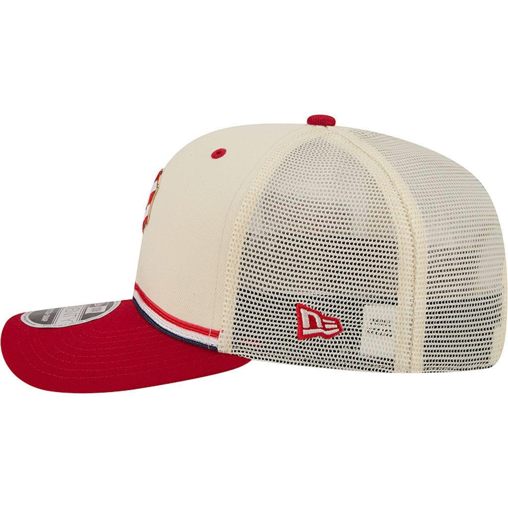 MLB Pittsburgh Pirates New Era 2026 4th of July 9SEVENTY Stretch Snapback Hat - Cream