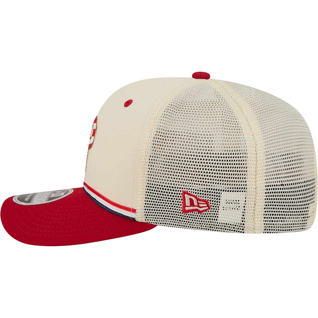 MLB Philadelphia Phillies New Era 2026 4th of July 9SEVENTY Stretch Snapback Hat - Cream