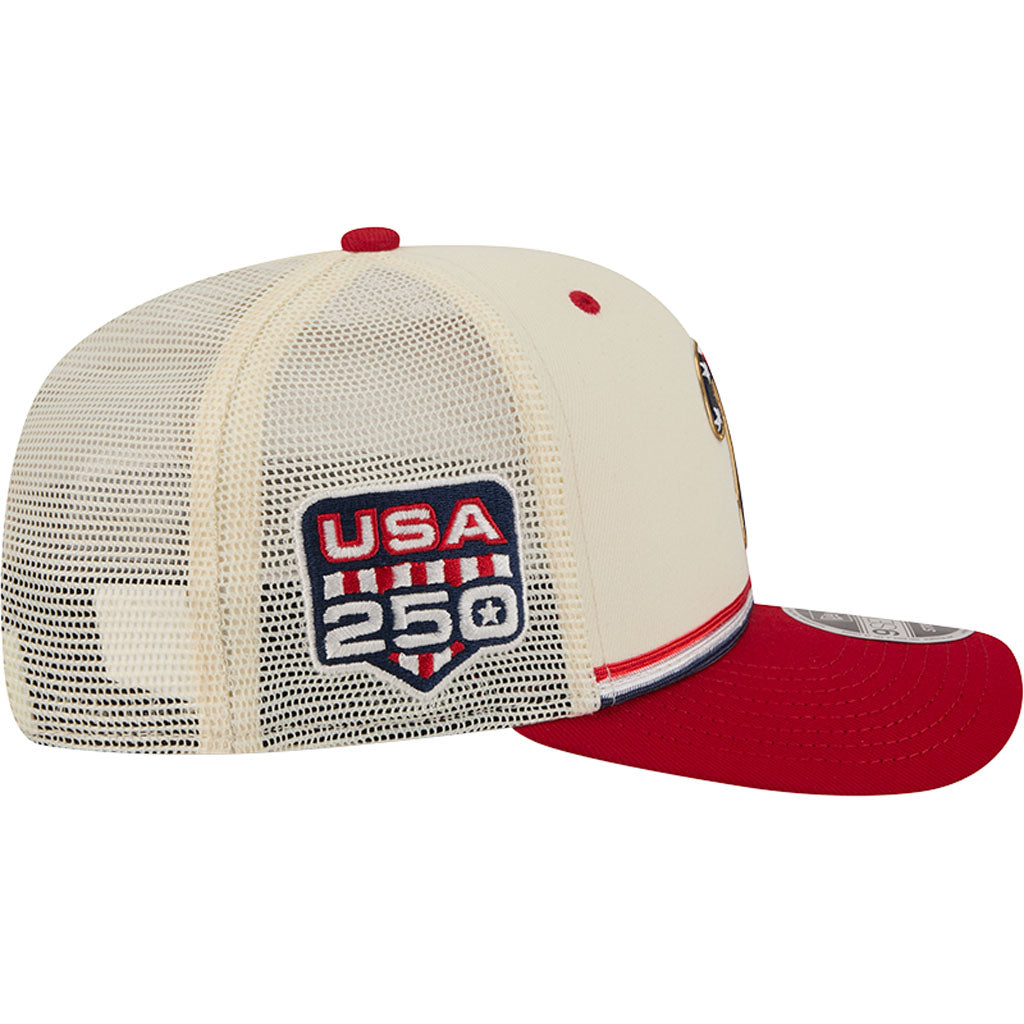 MLB Philadelphia Phillies New Era 2026 4th of July 9SEVENTY Stretch Snapback Hat - Cream