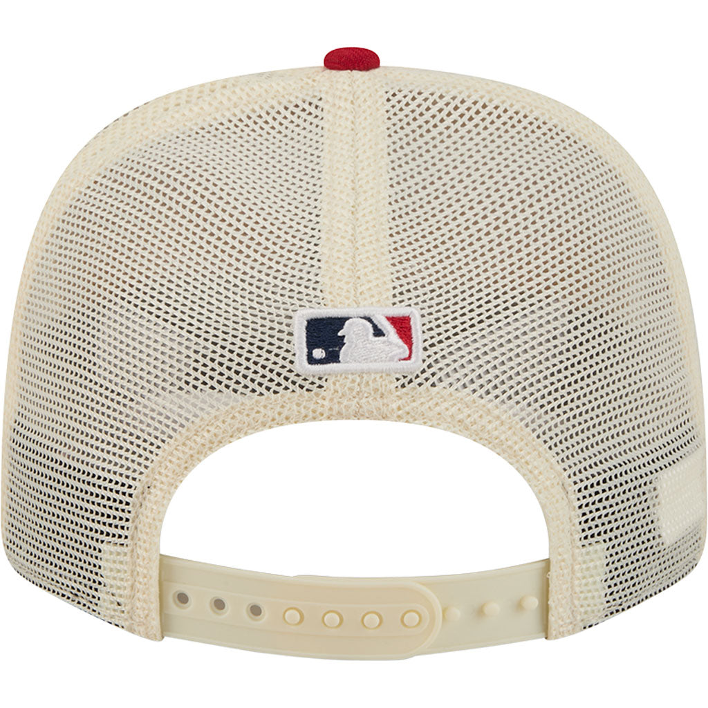 MLB Los Angeles Angels New Era 2026 4th of July 9SEVENTY Stretch Snapback Hat - Cream