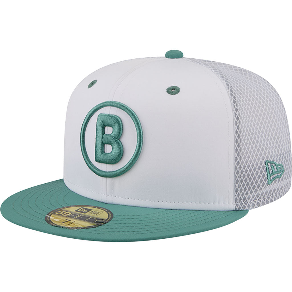 MLB Boston Red Sox New Era City Connect Batting Practice 59FIFTY Fitted Hat - White