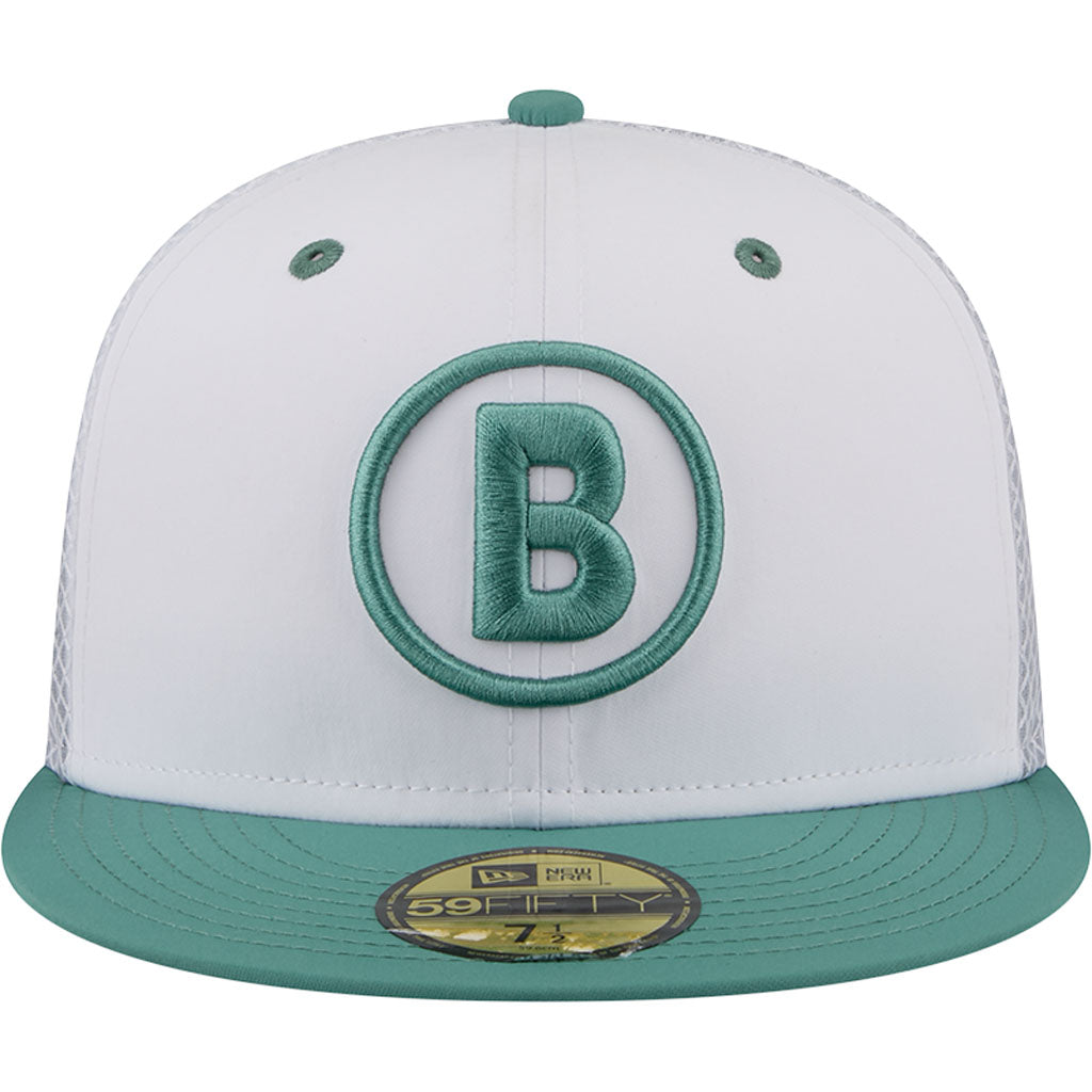 MLB Boston Red Sox New Era City Connect Batting Practice 59FIFTY Fitted Hat - White