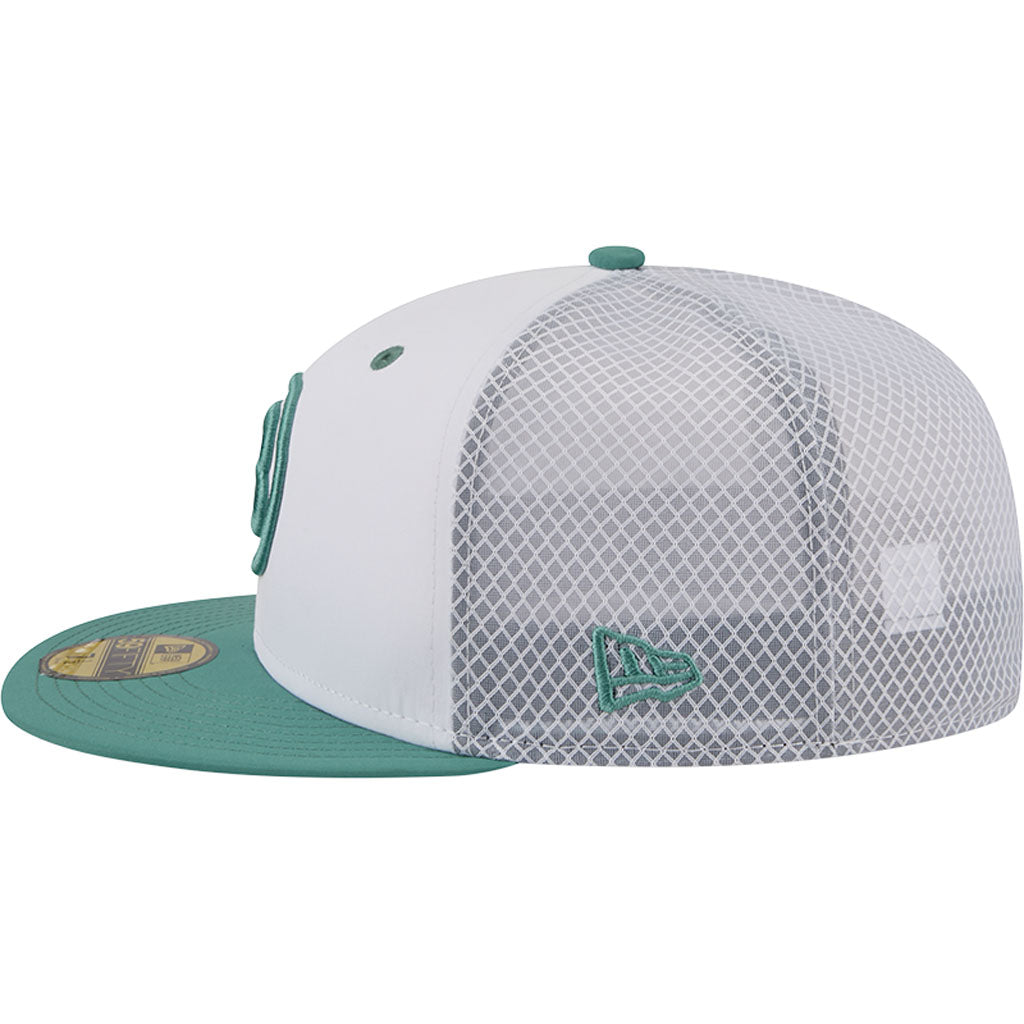 MLB Boston Red Sox New Era City Connect Batting Practice 59FIFTY Fitted Hat - White