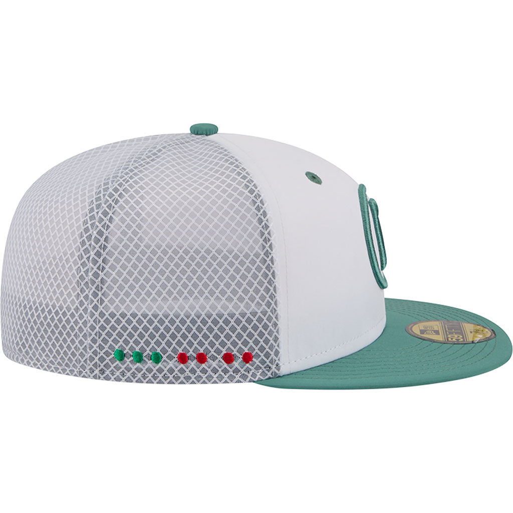 MLB Boston Red Sox New Era City Connect Batting Practice 59FIFTY Fitted Hat - White