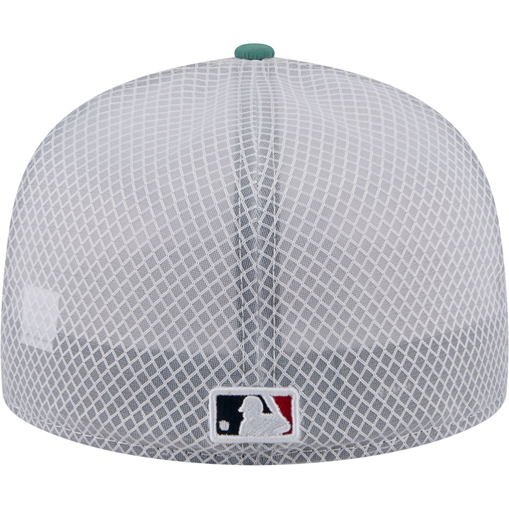 MLB Boston Red Sox New Era City Connect Batting Practice 59FIFTY Fitted Hat - White