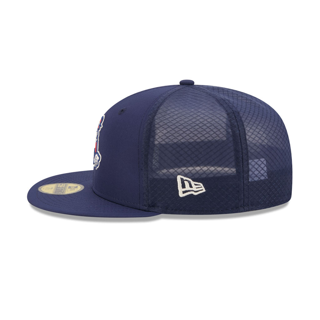 MLB Milwaukee Brewers New Era 2026 Batting Practice City Connect 59FIFTY Fitted Hat - Navy