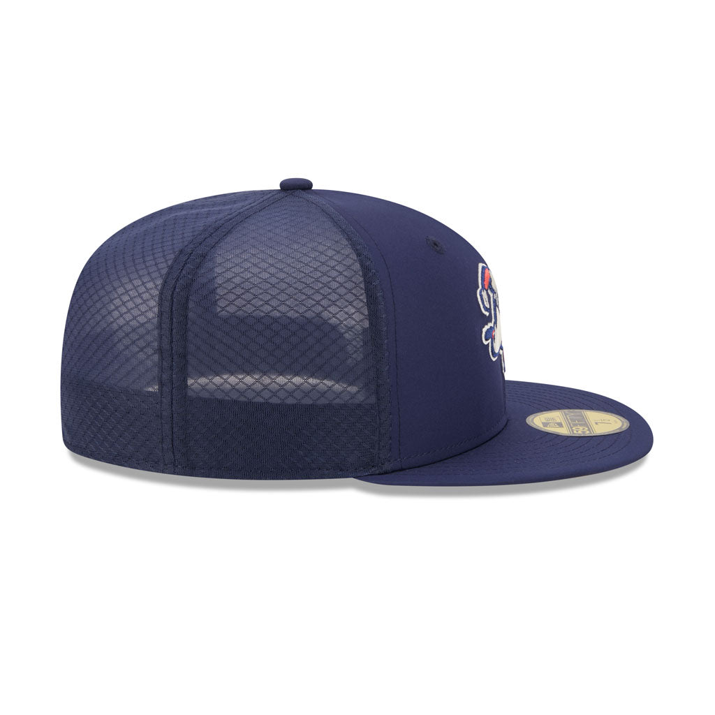 MLB Milwaukee Brewers New Era 2026 Batting Practice City Connect 59FIFTY Fitted Hat - Navy