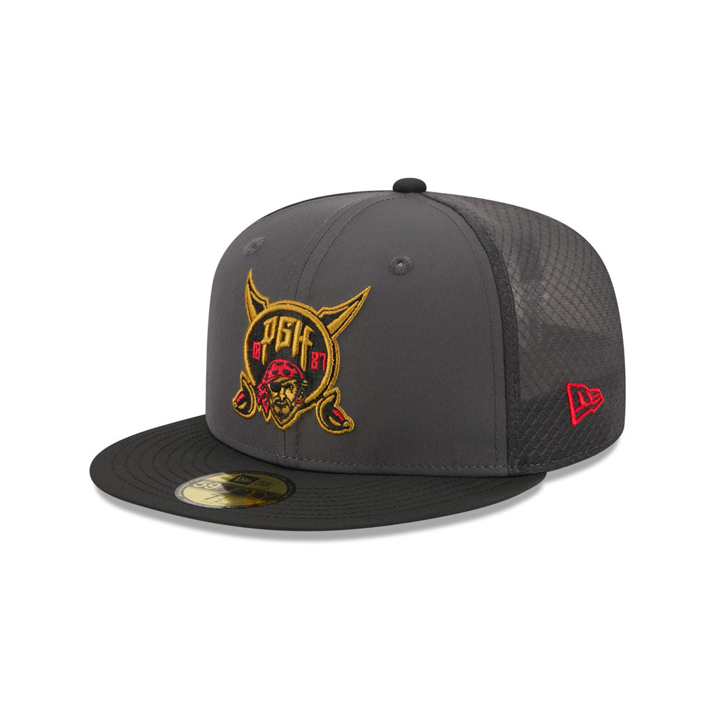 MLB Pittsburgh Pirates New Era 2026 Batting Practice City Connect 59FIFTY Fitted Hat - Black
