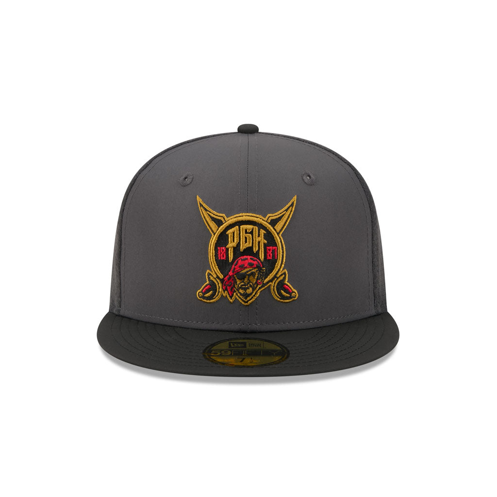 MLB Pittsburgh Pirates New Era 2026 Batting Practice City Connect 59FIFTY Fitted Hat - Black