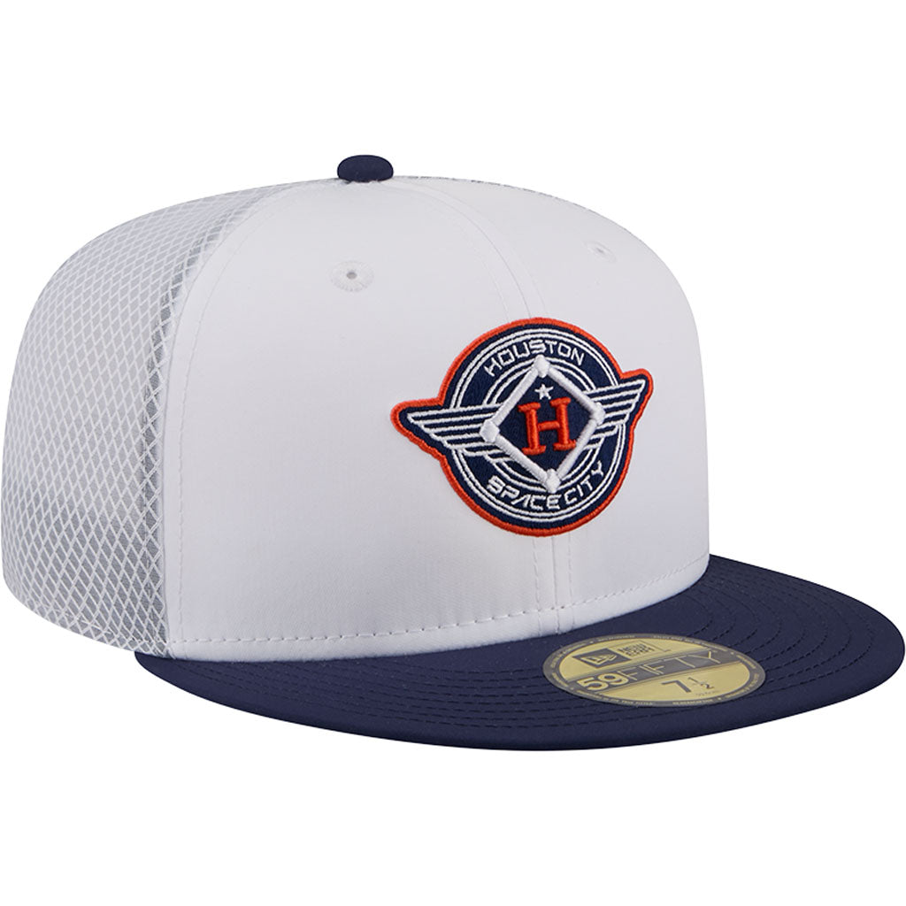 MLB Houston Astros New Era City Connect Batting Practice 59FIFTY Fitted Hat - White