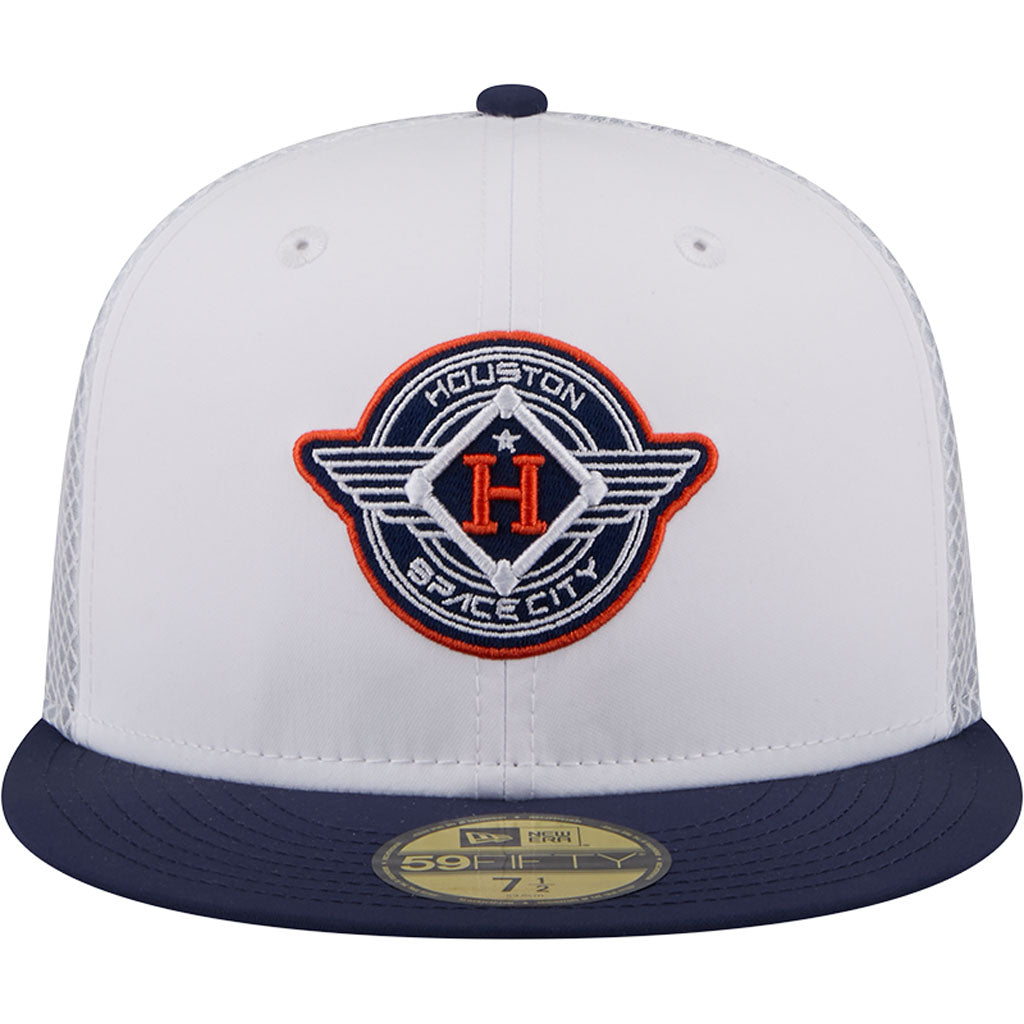 MLB Houston Astros New Era City Connect Batting Practice 59FIFTY Fitted Hat - White