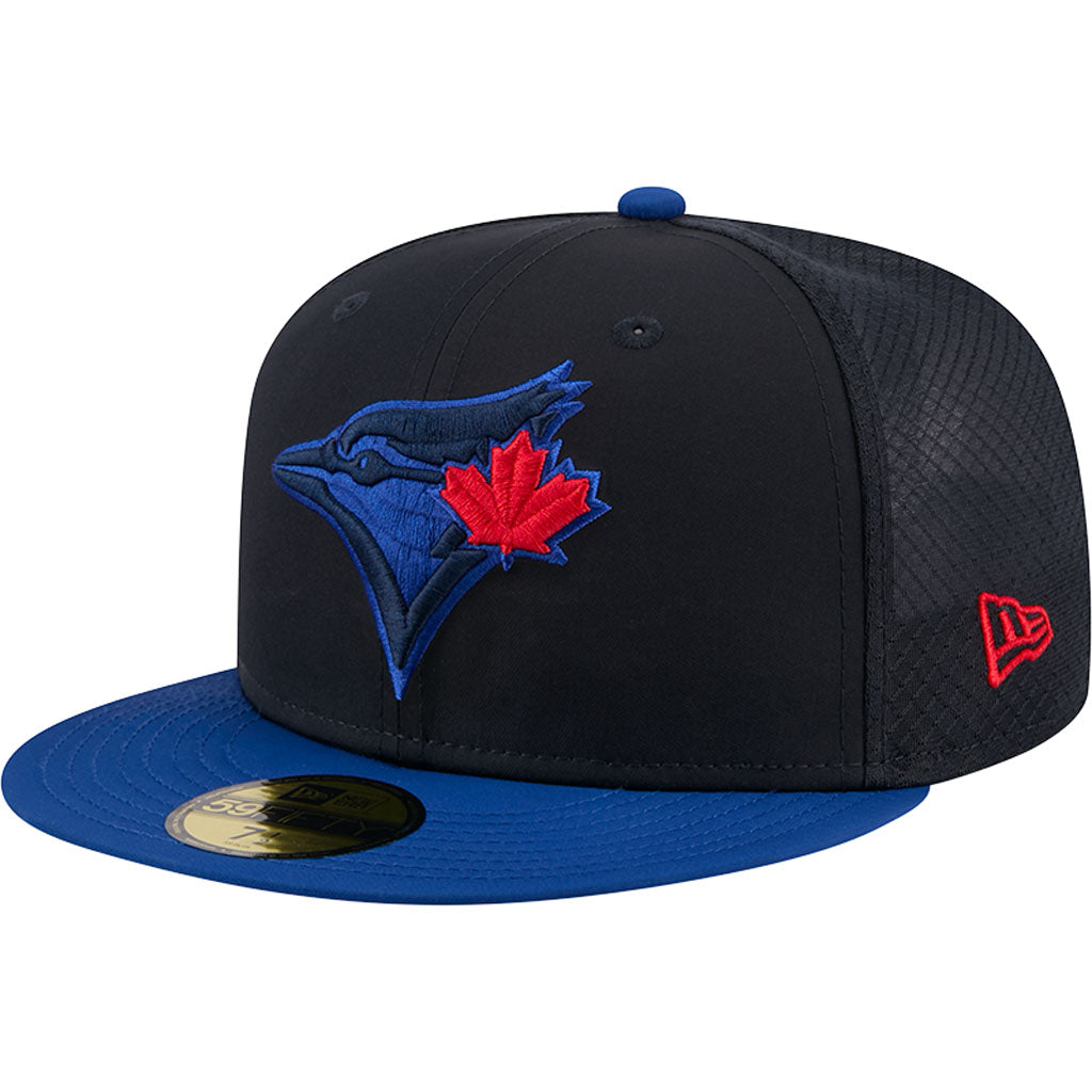 MLB Toronto Blue Jays New Era City Connect Batting Practice 59FIFTY Fitted Hat - Navy