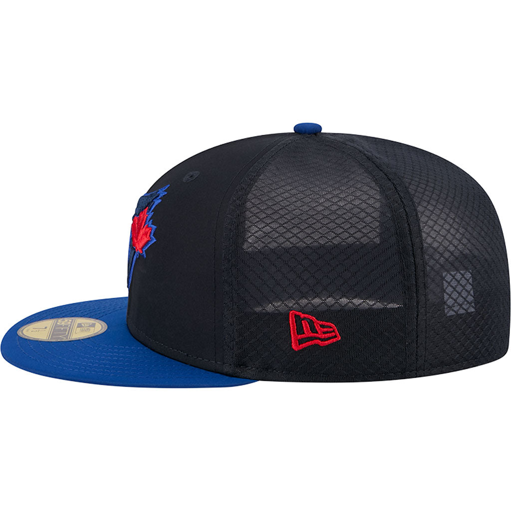 MLB Toronto Blue Jays New Era City Connect Batting Practice 59FIFTY Fitted Hat - Navy