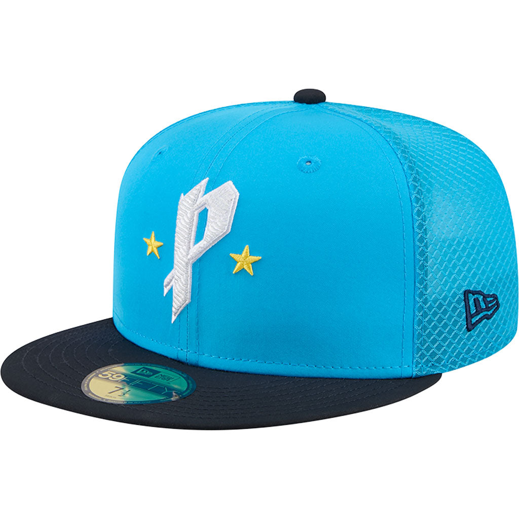 MLB Philadelphia Phillies New Era City Connect Batting Practice 59FIFTY Fitted Hat - Blue