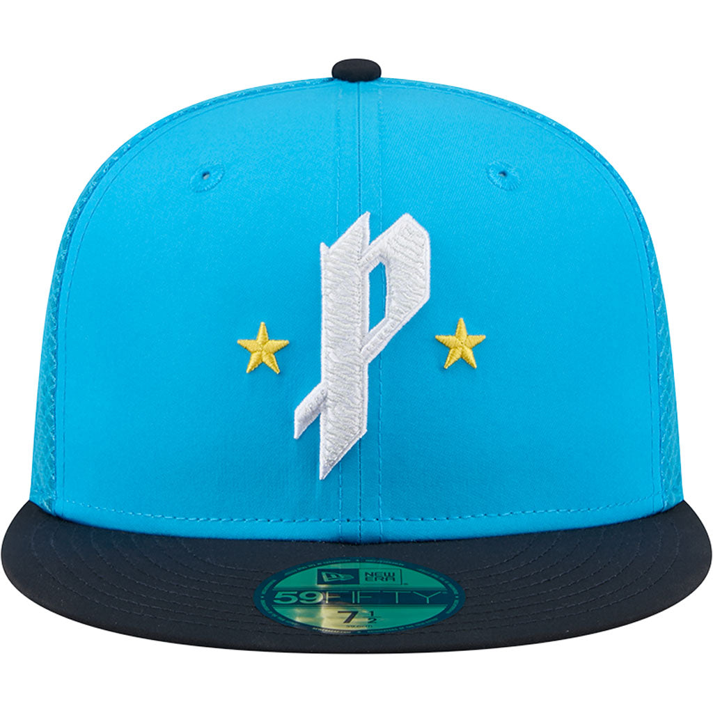 MLB Philadelphia Phillies New Era City Connect Batting Practice 59FIFTY Fitted Hat - Blue