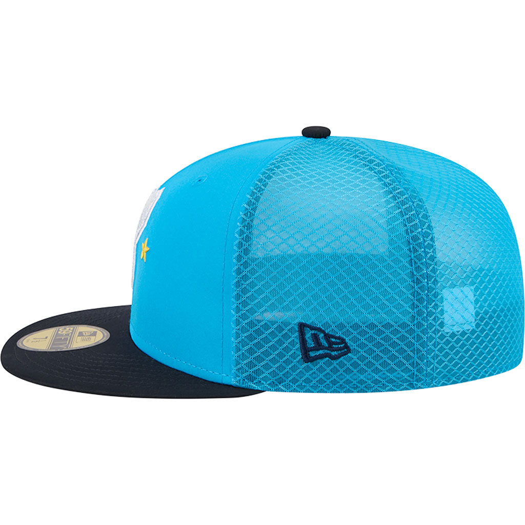 MLB Philadelphia Phillies New Era City Connect Batting Practice 59FIFTY Fitted Hat - Blue
