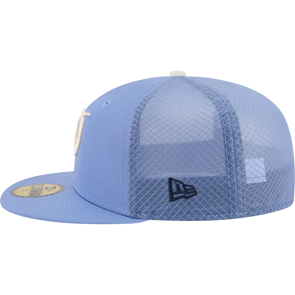 MLB Los Angeles Dodgers New Era City Connect Batting Practice 59FIFTY Fitted Hat - Blue