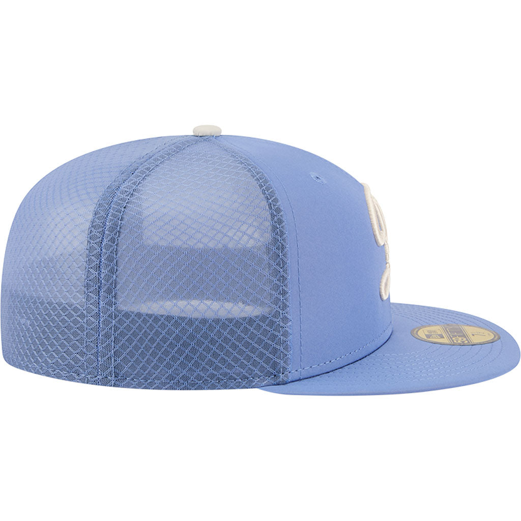 MLB Los Angeles Dodgers New Era City Connect Batting Practice 59FIFTY Fitted Hat - Blue