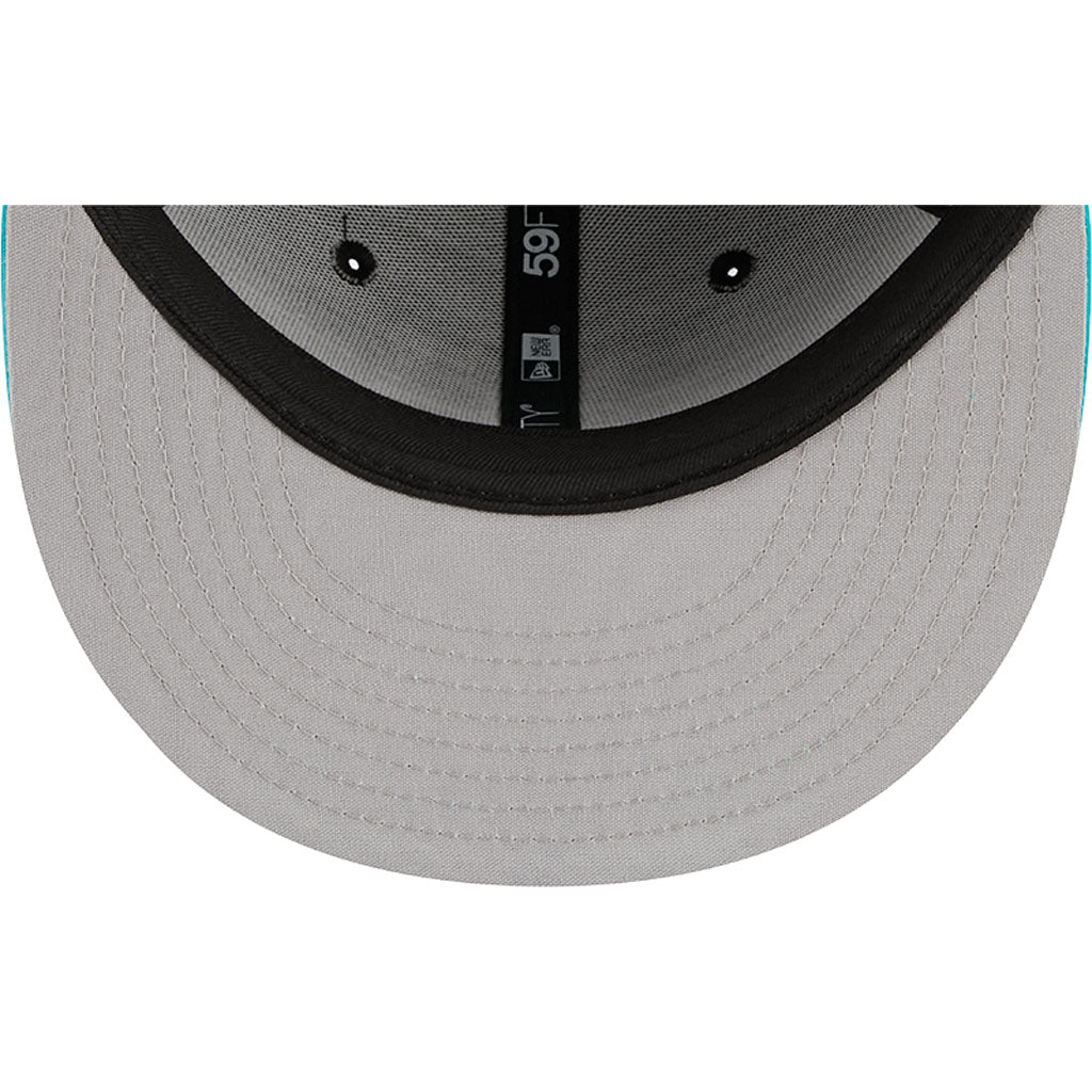 MLB Miami Marlins New Era City Connect Batting Practice 59FIFTY Fitted Hat - Black
