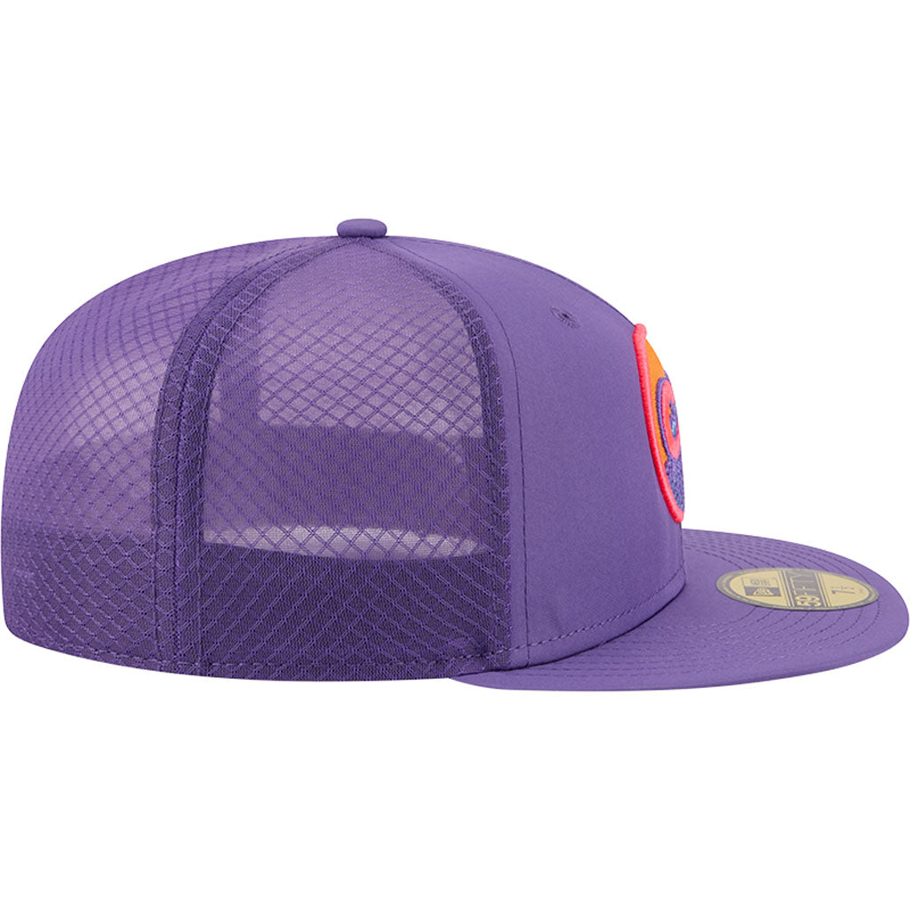 MLB Colorado Rockies New Era City Connect Batting Practice 59FIFTY Fitted Hat - Purple