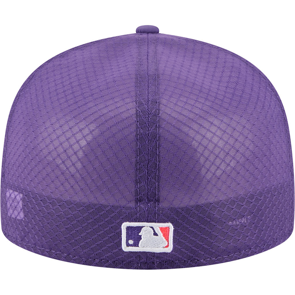 MLB Colorado Rockies New Era City Connect Batting Practice 59FIFTY Fitted Hat - Purple