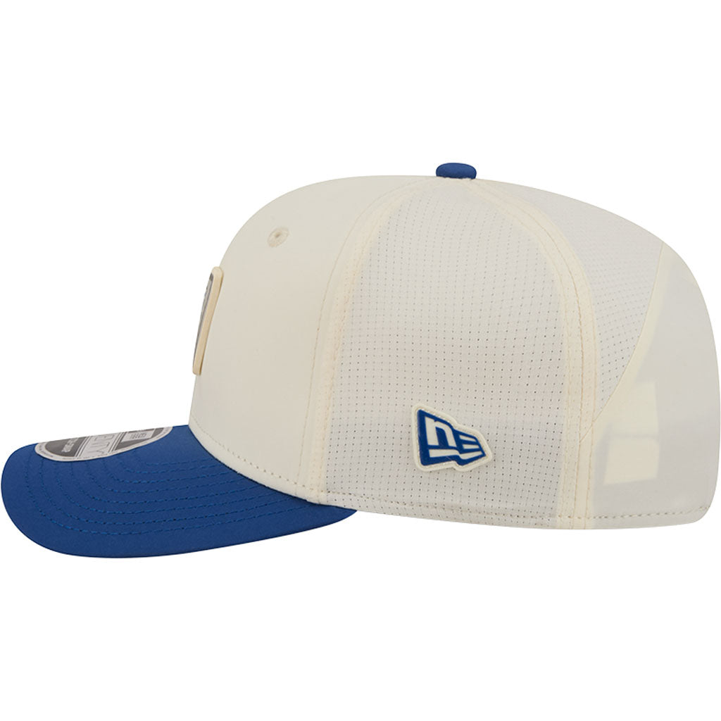 NFL Indianapolis Colts New Era 2026 Training 9SEVENTY Stretch Snapback Hat - Cream