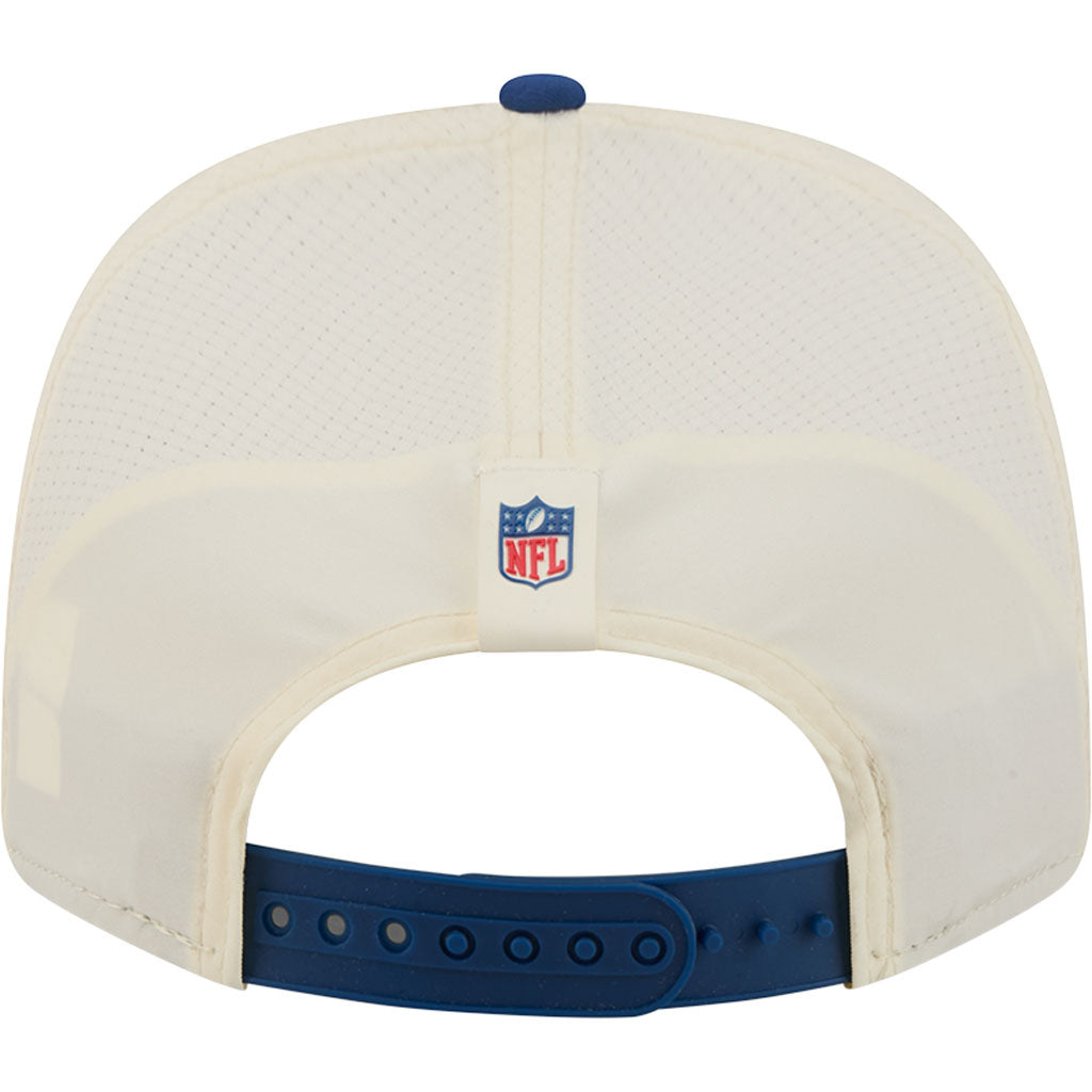 NFL Indianapolis Colts New Era 2026 Training 9SEVENTY Stretch Snapback Hat - Cream