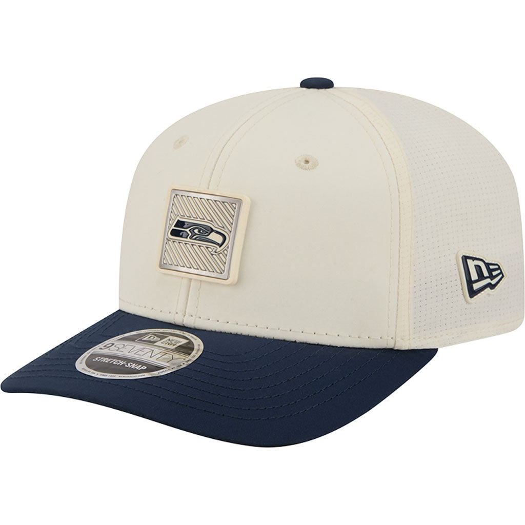 NFL Seattle Seahawks New Era 2026 Training 9SEVENTY Stretch Snapback Hat - Cream