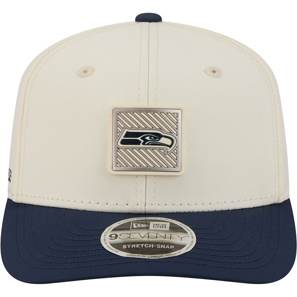 NFL Seattle Seahawks New Era 2026 Training 9SEVENTY Stretch Snapback Hat - Cream