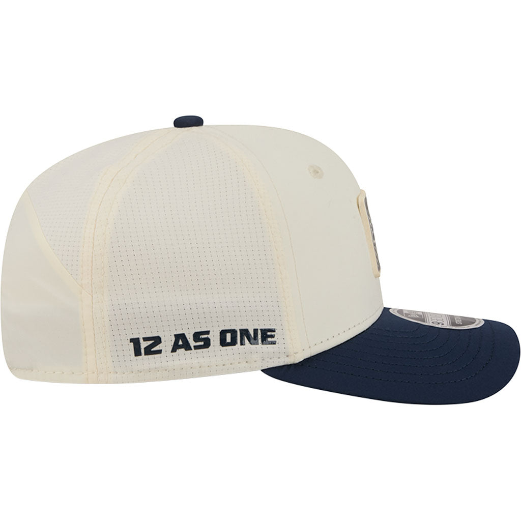 NFL Seattle Seahawks New Era 2026 Training 9SEVENTY Stretch Snapback Hat - Cream