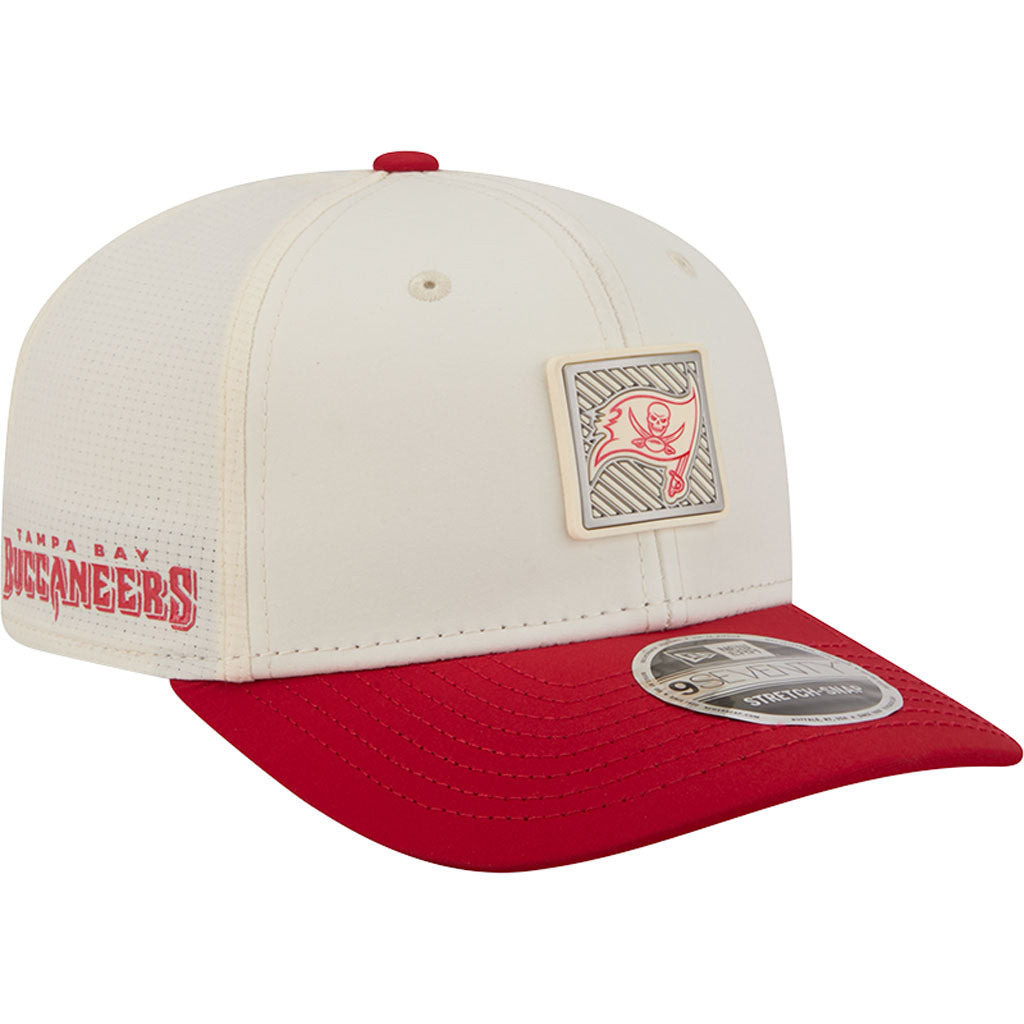 NFL Tampa Bay Buccaneers New Era 2026 Training 9SEVENTY Stretch Snapback Hat - Cream