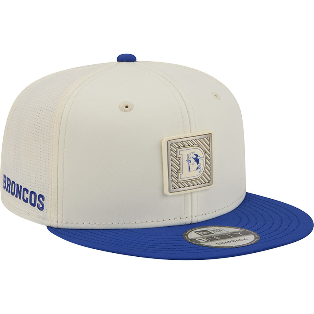 NFL Denver Broncos New Era 2026 Training 9FIFTY Snapback Hat - Cream