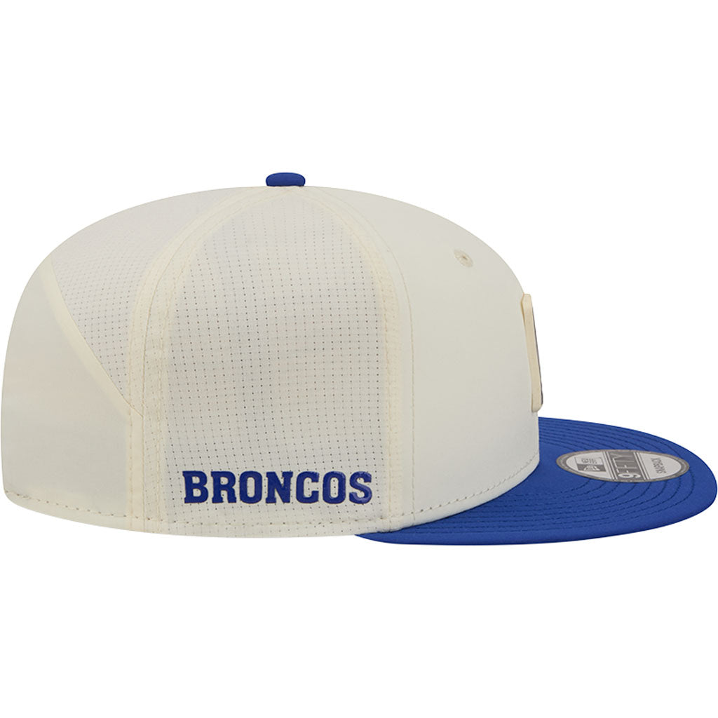 NFL Denver Broncos New Era 2026 Training 9FIFTY Snapback Hat - Cream