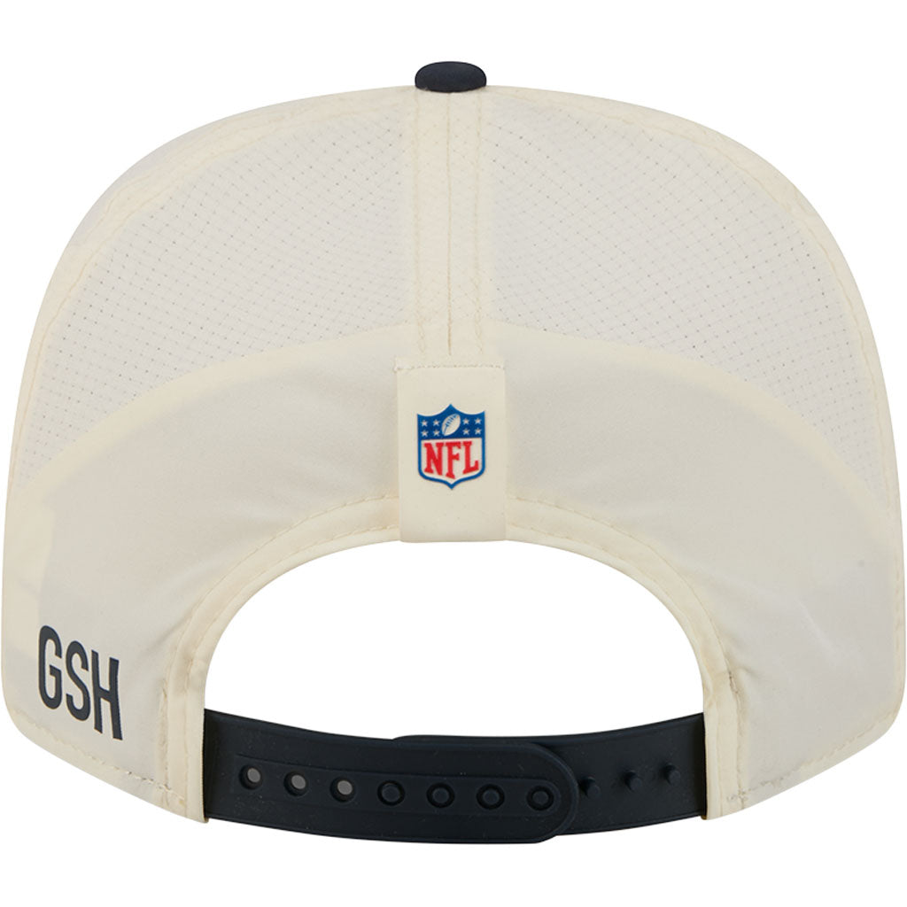 NFL Chicago Bears New Era 2026 Training 9SEVENTY Stretch Snapback Hat - Cream