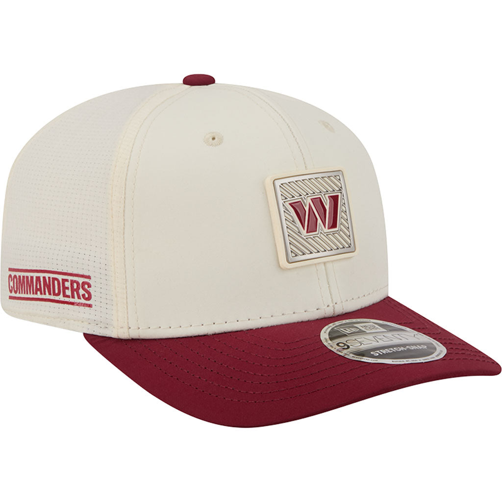 NFL Washington Commanders New Era 2026 Training 9SEVENTY Stretch Snapback Hat - Cream