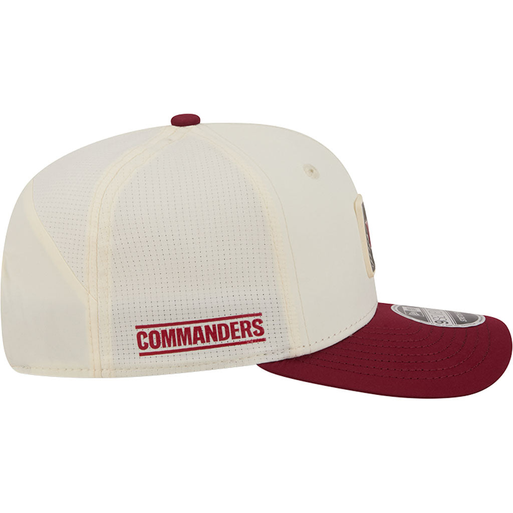 NFL Washington Commanders New Era 2026 Training 9SEVENTY Stretch Snapback Hat - Cream
