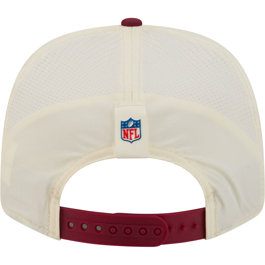 NFL Washington Commanders New Era 2026 Training 9SEVENTY Stretch Snapback Hat - Cream
