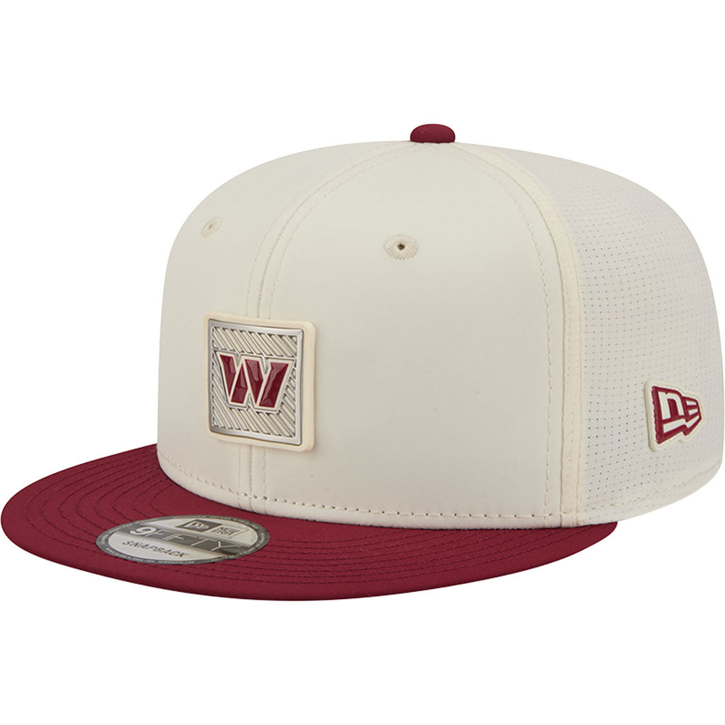 NFL Washington Commanders New Era 2026 Training 9FIFTY Snapback Hat - Cream