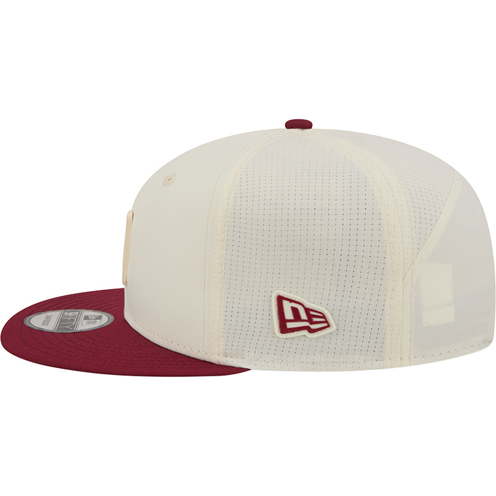 NFL Washington Commanders New Era 2026 Training 9FIFTY Snapback Hat - Cream