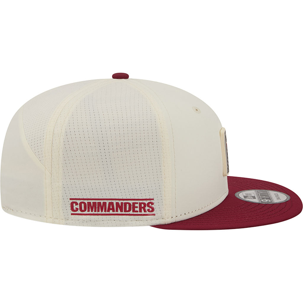 NFL Washington Commanders New Era 2026 Training 9FIFTY Snapback Hat - Cream